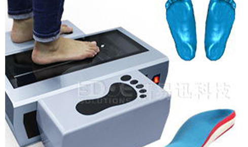 足底也有大数据 PG国际电子3D打印机技术制定精准矫形鞋垫