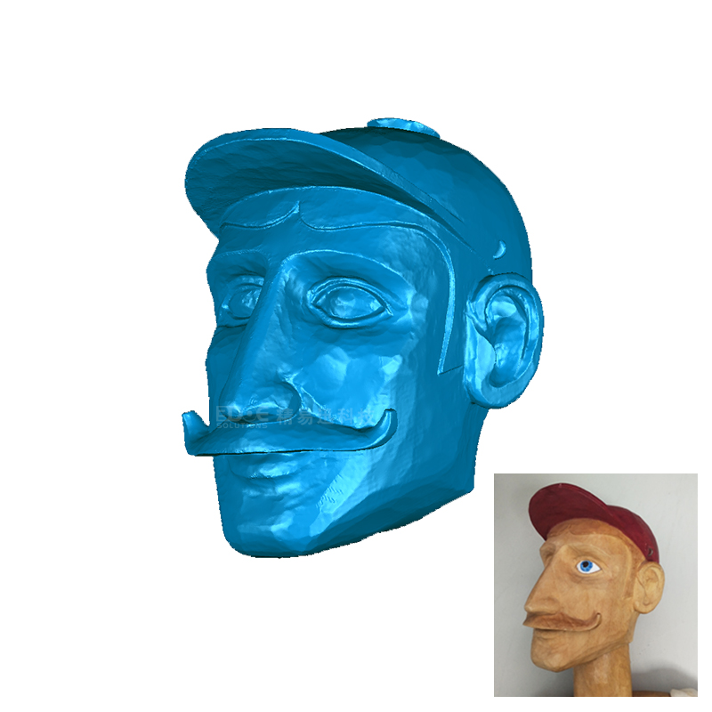 木雕玩偶三维扫描服务案例-PG国际电子PTS-C蓝光拍照式三维扫描仪