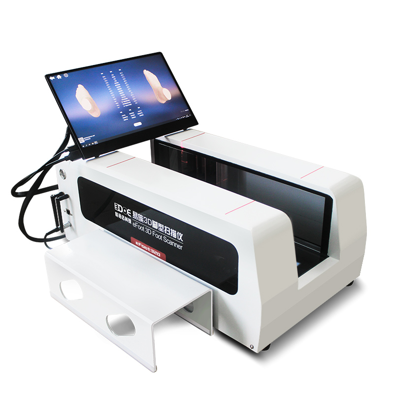 脚型三维扫描仪的应用，快速采集脚部和足部数据，打造全新商业模式